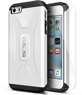 

Obliq Front and Back Screen Guard for Apple iPhone 5s, Black;white