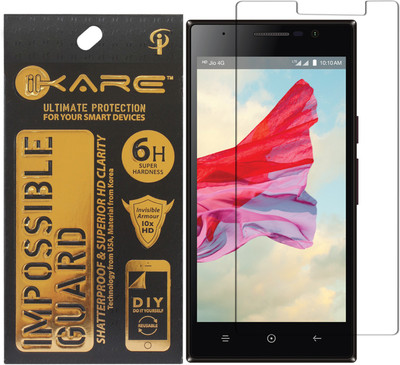 

iKare Impossible Screen Guard for Reliance LYF Wind 4(Pack of 1), Transparent