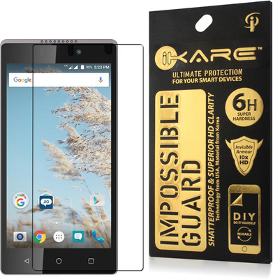 

iKare Impossible Screen Guard for LYF Wind 7(Pack of 1), Transparent