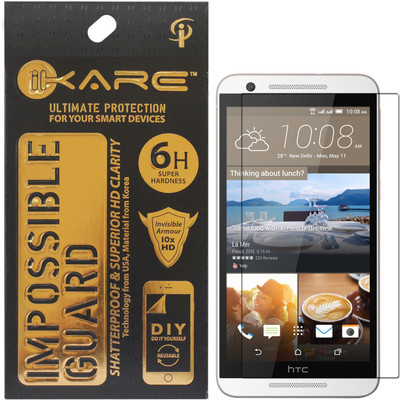 

iKare Impossible Screen Guard for HTC One E9s(Pack of 1), Transparent