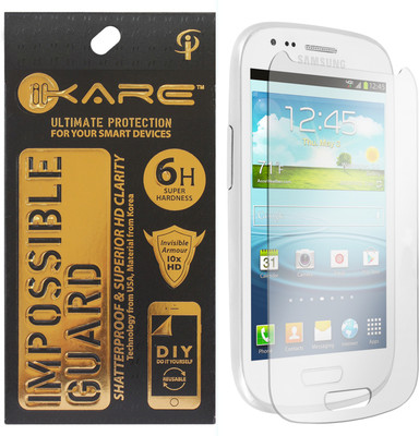 

iKare Impossible Screen Guard for Samsung Galaxy S3 i9300(Pack of 1), Transparent