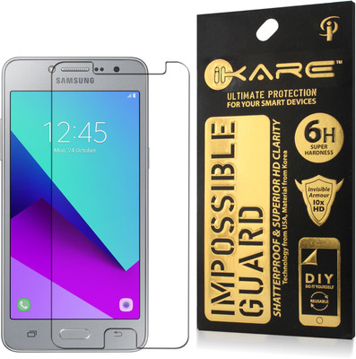 iKare Impossible Screen Guard for Samsung Galaxy J2 Ace(Pack of 1), Transparent
