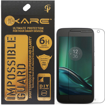 

iKare Impossible Screen Guard for Motorola Moto G4 Play, Moto G Play 4th Gen(Pack of 1), Transparent