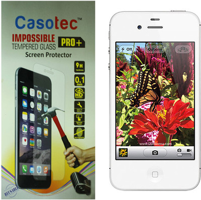

Casotec Impossible Screen Guard for Apple iPhone 4, Apple iPhone 4s(Pack of 1), Transparent