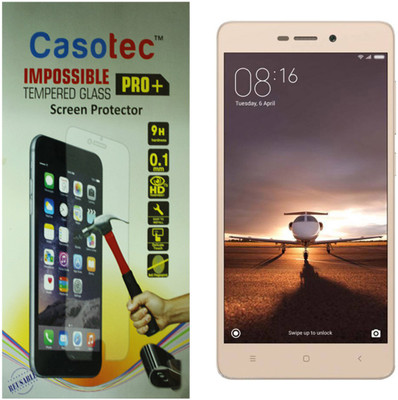 

Casotec Impossible Screen Guard for Mi Redmi 3S(Pack of 1), Transparent