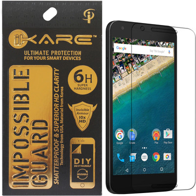

iKare Impossible Screen Guard for LG Nexus 5X(Pack of 1), Transparent