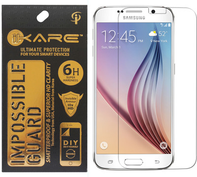 

iKare Impossible Screen Guard for SAMSUNG Galaxy S6(Pack of 1), Transparent
