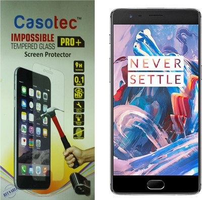 

Casotec Impossible Screen Guard for OnePlus 3(Pack of 1), Transparent