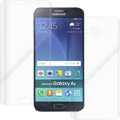Gadget Protector Front and Back Screen Guard for Samsung Galaxy A8(Pack of 2)