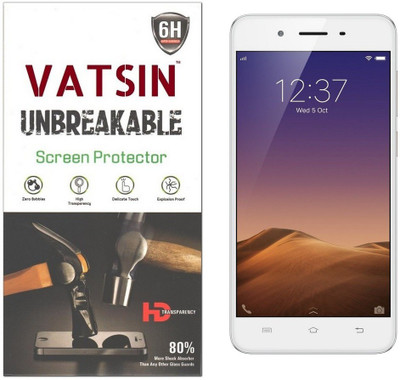 

Vatsin Screen Guard for VIVO Y55L(Pack of 1), Transparent