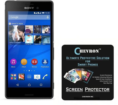 

Chevron Screen Guard for Sony Xperia M4 Aqua, Transparent