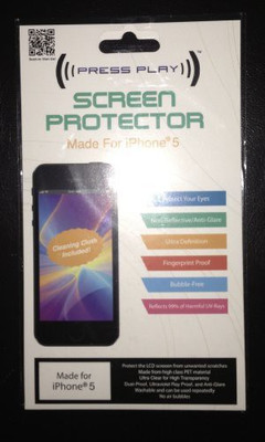 

Gadget People Inc. Screen Guard for Apple iPhone 5, Transparent