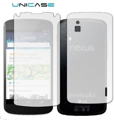

Unicase Screen Guard for LG Google Nexus 4, Transparent