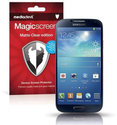 

MediaDevil Screen Guard for SAMSUNG Galaxy S4, Transparent