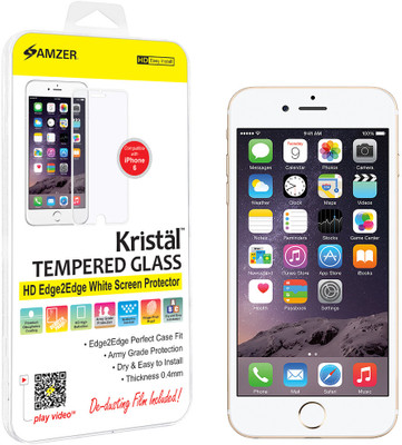 Amzer Screen Guard for Apple iPhone 6, Apple iPhone 6s(Pack of 1)