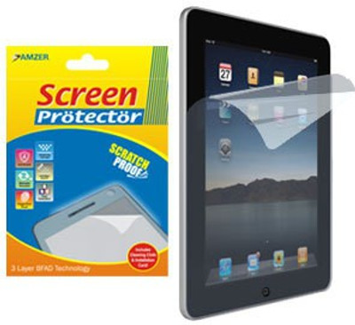 

Amzer Screen Guard for Apple iPad, Transparent