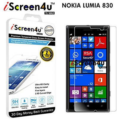 

iScreen4u Screen Guard for Nokia Lumia 830, Transparent
