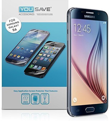 

Yousave Accessories Screen Guard for Samsung galaxy s6, Transparent