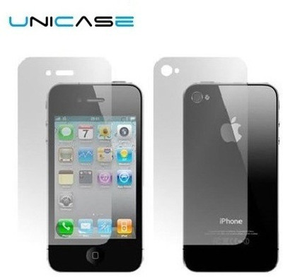 

Unicase Screen Guard for Apple iPhone 4s 2 in 1, Transparent