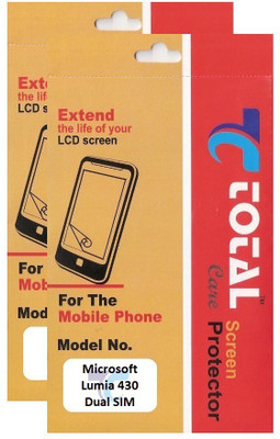 

Total Care Screen Guard for Microsoft Lumia 430 Dual SIM, Transparent