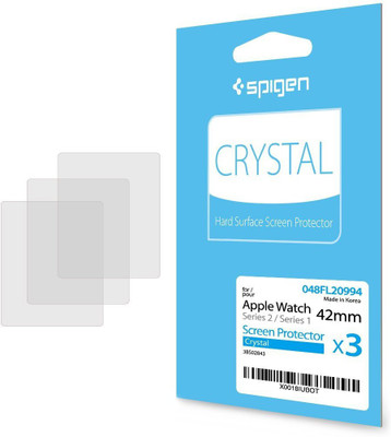 

Spigen Screen Guard for Apple Watch (SERIES 2 / SERIES 1) (42mm), Transparent