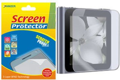 

Amzer Screen Guard for iPod Nano 6th Gen, Clear