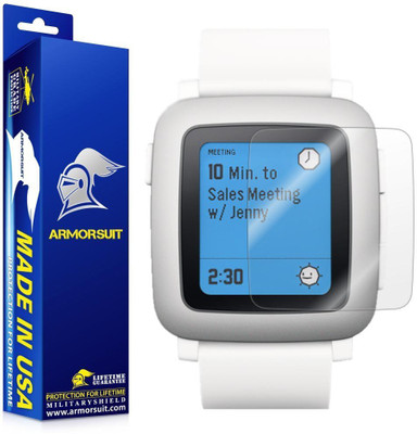 

Armor Suit Screen Guard for Pebble Time, Clear