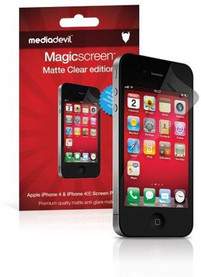 

MediaDevil Screen Guard for Apple iPhone 4, Transparent