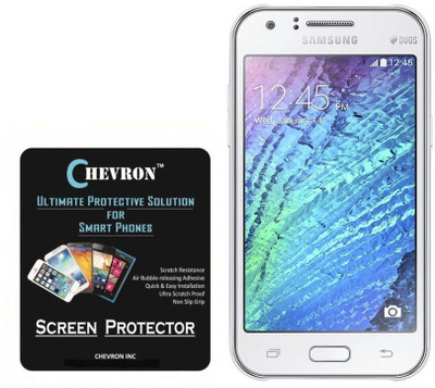 

Chevron Screen Guard for Samsung Galaxy J1(Pack of 2), Transparent