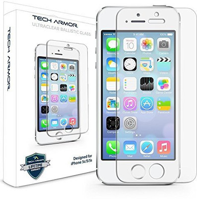 

Tech Armor Screen Guard for Apple Iphone 5, Apple iPhone 5s, Apple Iphone 5c, Transparent