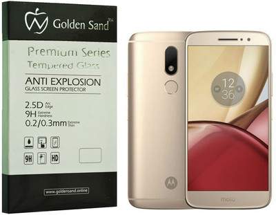 Golden Sand Screen Guard for Motorola Moto M(Pack of 1)