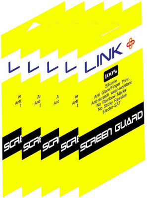 

Link+ Screen Guard for Samsung Galaxy Note 3(Pack of 5), Clear