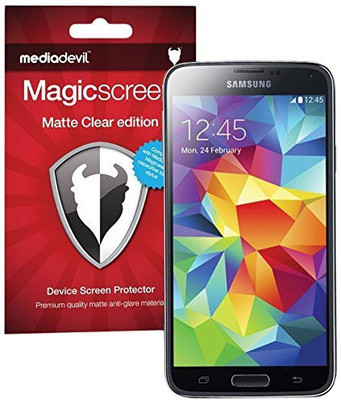

MediaDevil Screen Guard for SAMSUNG Galaxy S5, Transparent