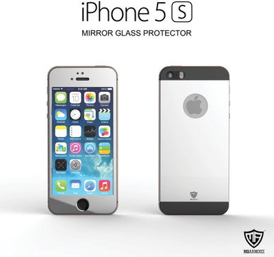 

Moarmouz Screen Guard for iPhone 5S/5, Silver black