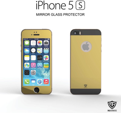 

Moarmouz Screen Guard for iPhone 5S/5, Gold black