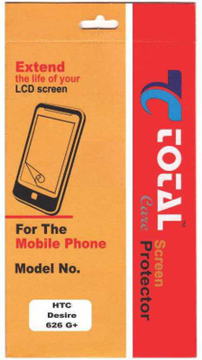 

Total Care Screen Guard for HTC Desire 626G Plus, Crystal clear