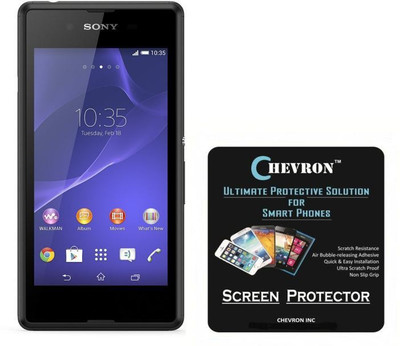 Chevron Screen Guard for Sony Xperia E3, Transparent
