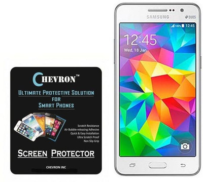 

Chevron Screen Guard for Samsung Galaxy Grand Prime(Pack of 3), Transparent
