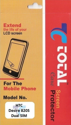 

Total Care Screen Guard for HTC Desire 820S Dual SIM, Transparent