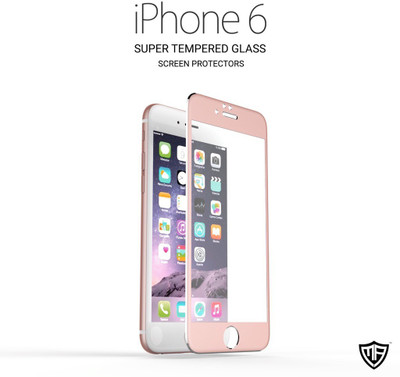 

MoArmouz Titanium 3D Alloy Best Recommended 3D Arc Edge Full Cover with Easy Applicator Screen Guard for iPhone 6S/6