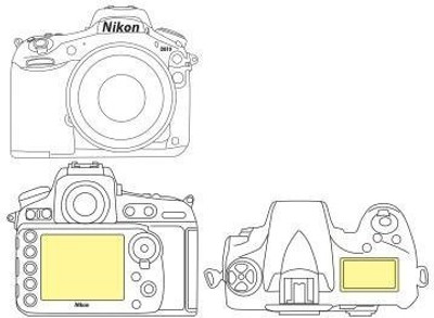 

MartinFields Screen Guard for Nikon D810, Transparent