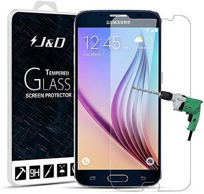 

J&D Tech Screen Guard for SAMSUNG Galaxy S6, Transparent