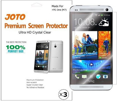 

Joto Screen Guard for Htc one, Transparent