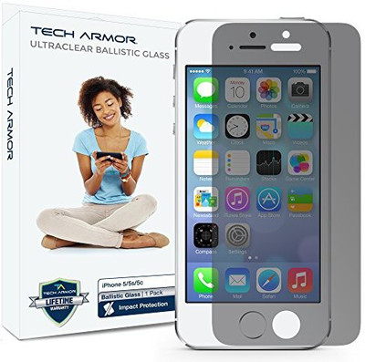 

Tech Armor Screen Guard for Apple iPhone 5s, Apple iPhone 5, Clear