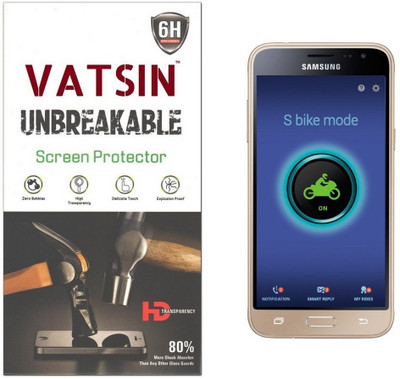 

Vatsin Screen Guard for Samsung Galaxy J3(Pack of 1), Transparent