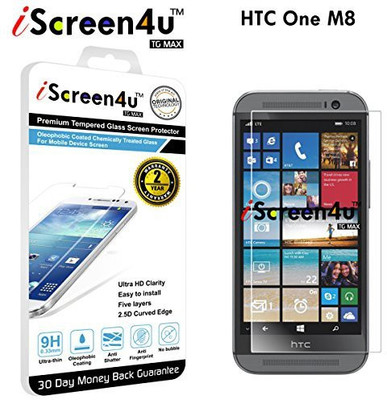iScreen4u Screen Guard for HTC One M8, Transparent