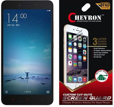

Chevron Screen Guard for Mi Redmi Note 2 Prime(Pack of 2), Transparent