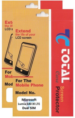 

Total Care Screen Guard for Microsoft Lumia 640 XL LTE Dual SIM, Transparent