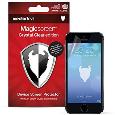 

MediaDevil Screen Guard for iPhone 5/5s/5c, Transparent