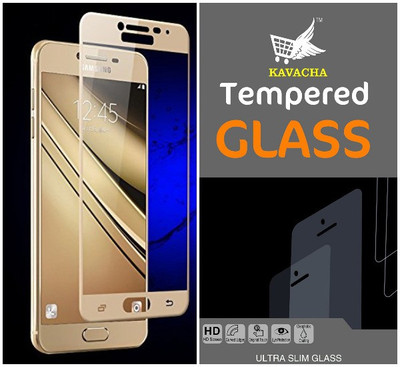 

Kavacha Screen Guard for Samsung Galaxy A9 3D (Gold), Clear